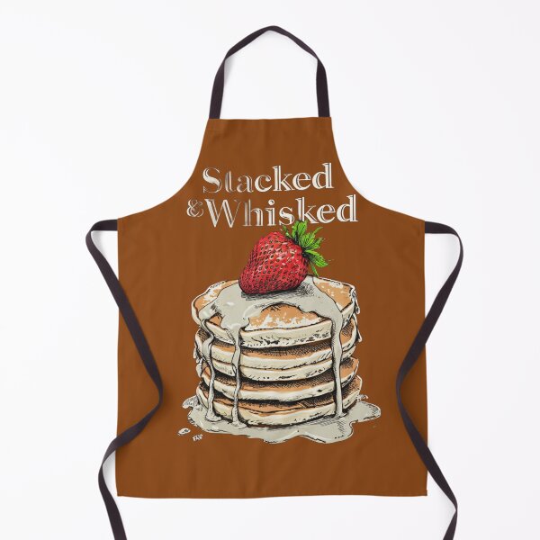 Artikelvorschau, Stacked & Whisked - Lustiges Pfannkuchenbacken T-Shirt entworfen und verkauft von TeesByOquad.