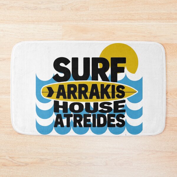 Item preview, Surf Arrakis - House Atreides Retro Sci-Fi Tee designed and sold by fulldreamer2021.