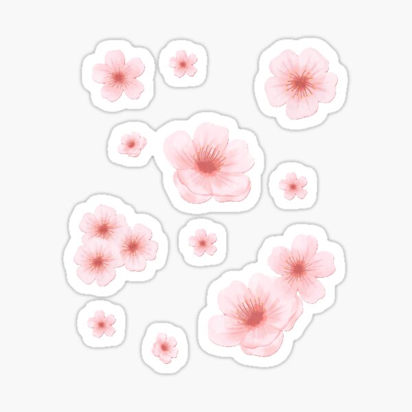 Item preview, Pink Flowers designed and sold by ArtByAdels.