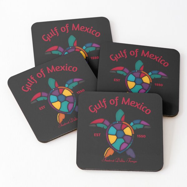 Item preview, Gulf of Mexico: Colorful Turtle Art,  Foxtrot Delta Tango Message designed and sold by elynne9.