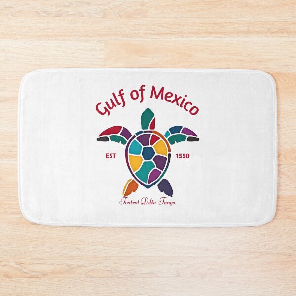 Item preview, Gulf of Mexico: Colorful Turtle Art,  Foxtrot Delta Tango Message designed and sold by elynne9.