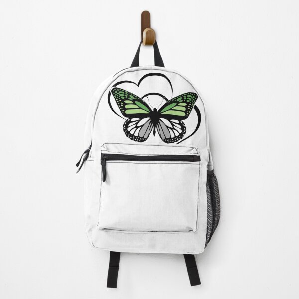Item preview, Double Heart Aromatic Pride Flag Butterfly designed and sold by QueenS-Gallery.