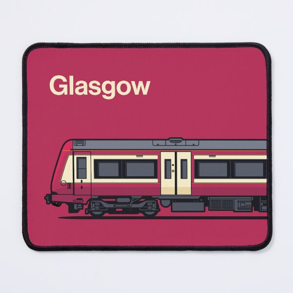 Item preview, Glasgow 170 Red World Train Side Scotland UK designed and sold by VoodooCircus.