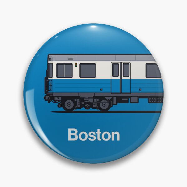 Item preview, Boston 0600 Series Blue World Train Side USA designed and sold by VoodooCircus.