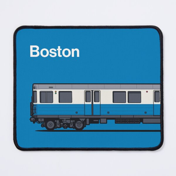 Item preview, Boston 0600 Series Blue World Train Side USA designed and sold by VoodooCircus.