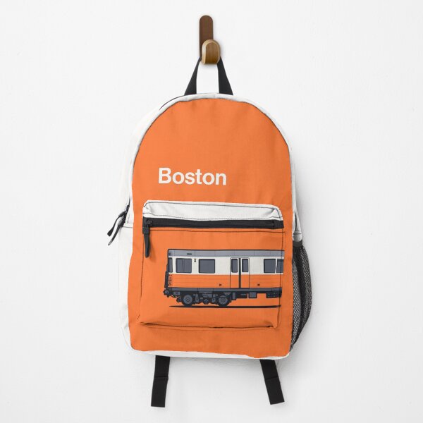 Item preview, Boston 1200 Series Orange World Train Side USA designed and sold by VoodooCircus.