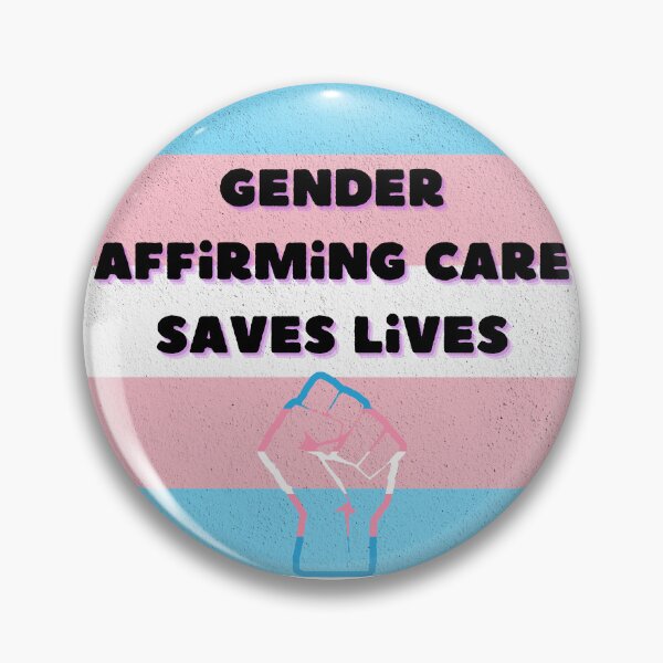 Item preview, gender affirming care saves lives designed and sold by Denvervineart.