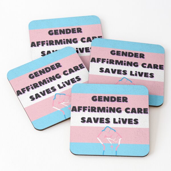 Item preview, gender affirming care saves lives designed and sold by Denvervineart.