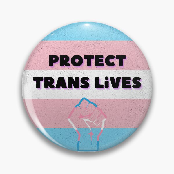 Item preview, protect trans lives  designed and sold by Denvervineart.