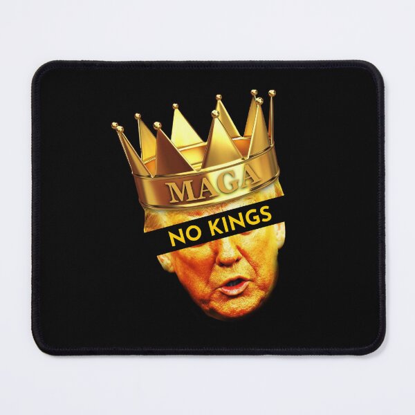 Item preview, No Kings – A Republic, Not a Monarchy Anti-Trump designed and sold by The Junto Shop.
