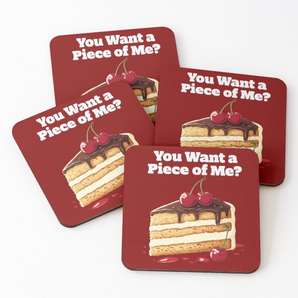 Item preview, You Want a Piece of Me? Funny Cake Dessert Lover T-Shirt designed and sold by TeesByOquad.