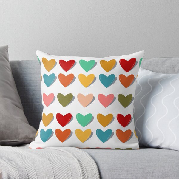 Aperçu de l'œuvre Motif coeur rétro créée et vendue par Onehappyhook.