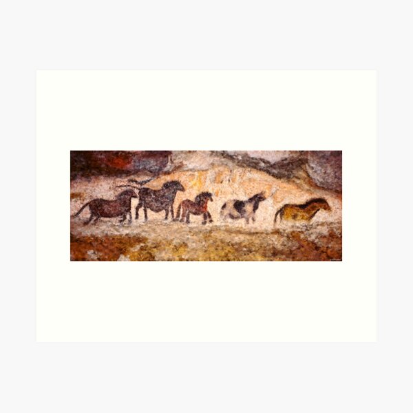 Item preview, Lascaux Horses designed and sold by Weston  Westmoreland.