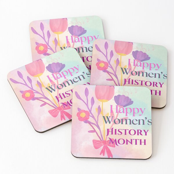 Item preview, Happy Women's History Month designed and sold by BrightrDayMusicArt.