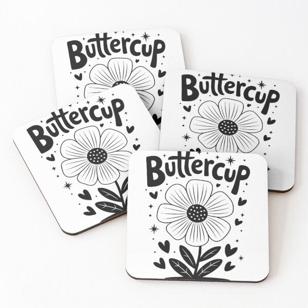 Item preview, Buttercup Flower designed and sold by DropRomance.