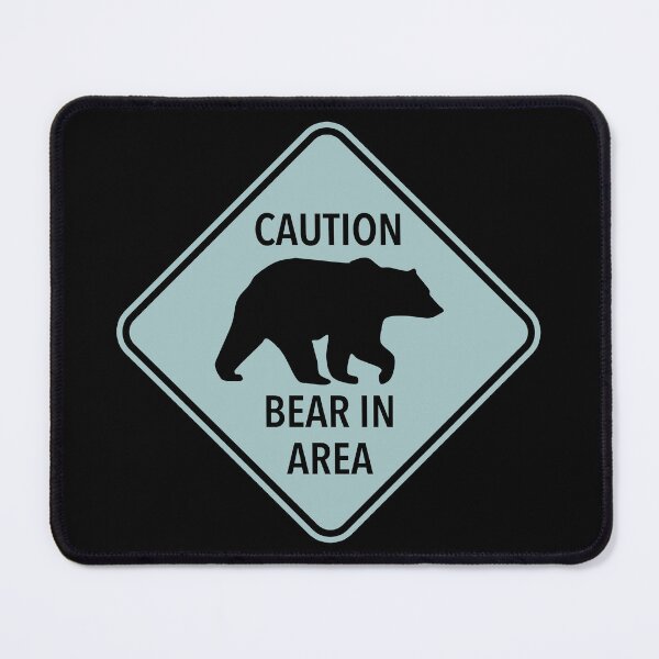 Artikelvorschau, Caution: Bear in Area (icy gray) entworfen und verkauft von Thelittlelord.