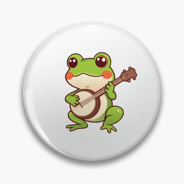 Item preview, Frog Playing Banjo designed and sold by Prymon.