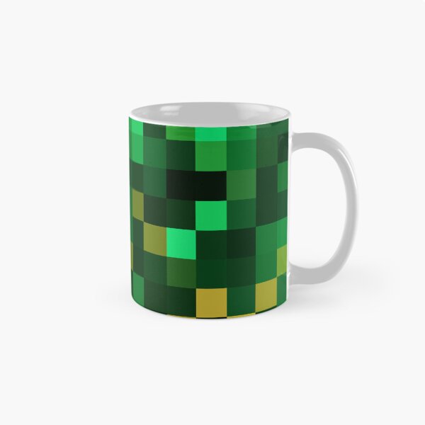 Item preview, Retro Video Game Player Gamer Pixel Green Squares  designed and sold by LEILA ART SPACE.