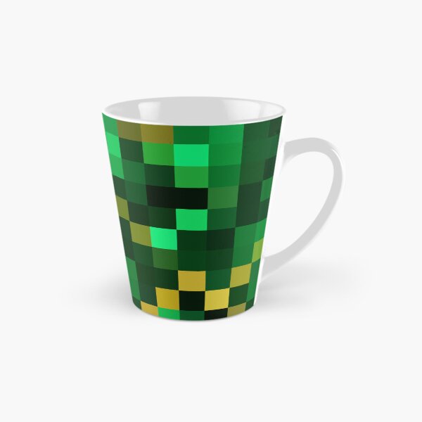 Item preview, Retro Video Game Player Gamer Pixel Green Squares  designed and sold by LEILA ART SPACE.