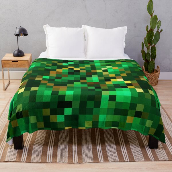 Item preview, Retro Video Game Player Gamer Pixel Green Squares designed and sold by LEILA ART SPACE.