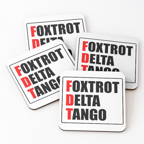 Item preview, Foxtrot Delta Tango - Funny Subtle FDT designed and sold by PixVib.