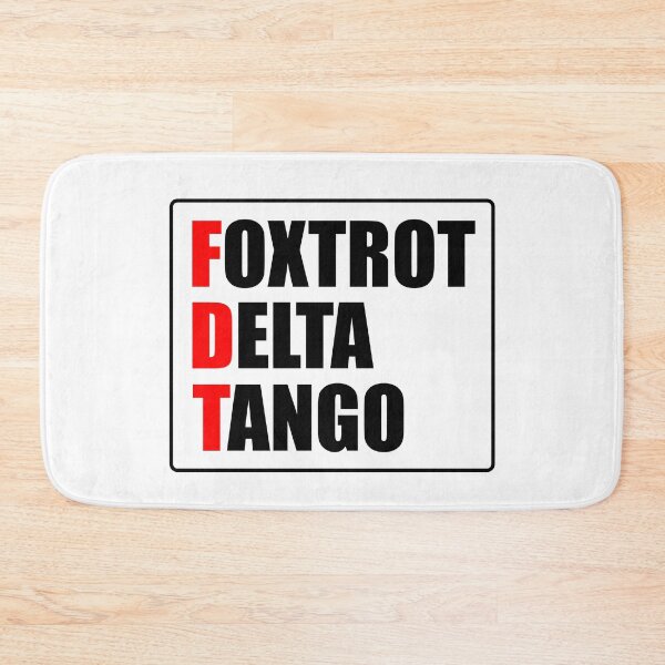 Artikelvorschau, Foxtrott Delta Tango - Lustiger subtiler FDT entworfen und verkauft von PixVib.