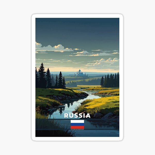 Item preview, Russia Travel  designed and sold by Thistle-TShop.