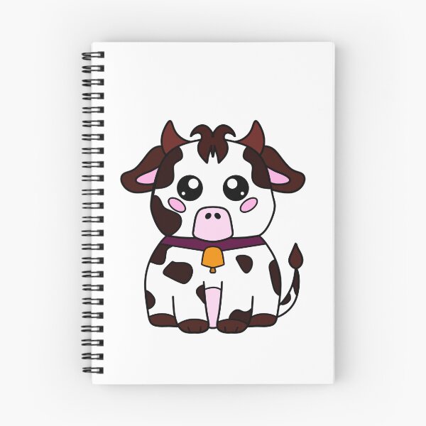 Item preview, Cute kawaii cow image  designed and sold by MindfulArtSandy.
