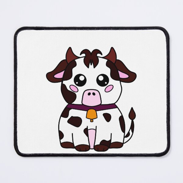 Item preview, Cute kawaii cow image designed and sold by MindfulArtSandy.