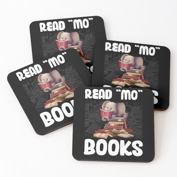Item preview, Read Books Elephant - Read More Books Reading Lovers designed and sold by Dressed For  Duty.
