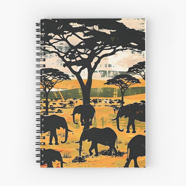 Item preview, Elephants On Serengeti African Grasslands  designed and sold by scooterbaby.