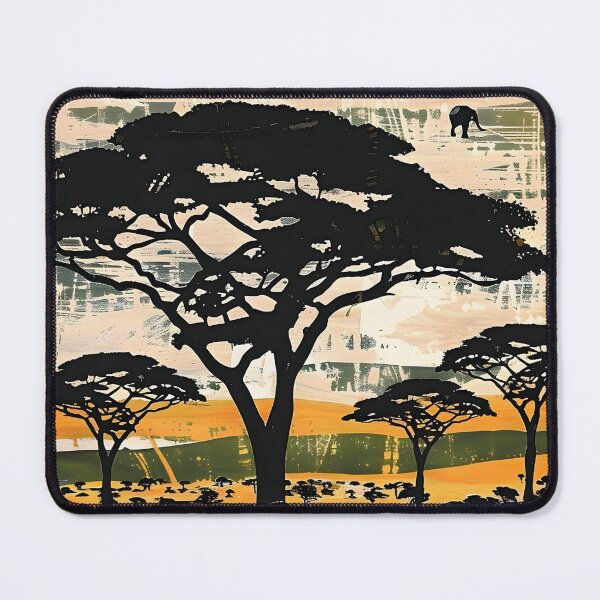 Item preview, Elephants On Serengeti African Grasslands  designed and sold by scooterbaby.