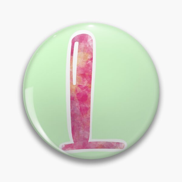 Item preview, Letter L Initial Sticker designed and sold by polpetta..
