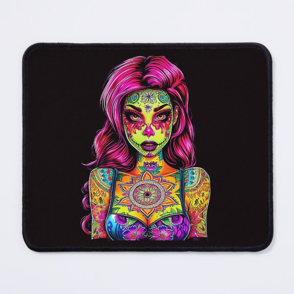 Item preview, Skull Girl Tattoo designed and sold by macadolie.