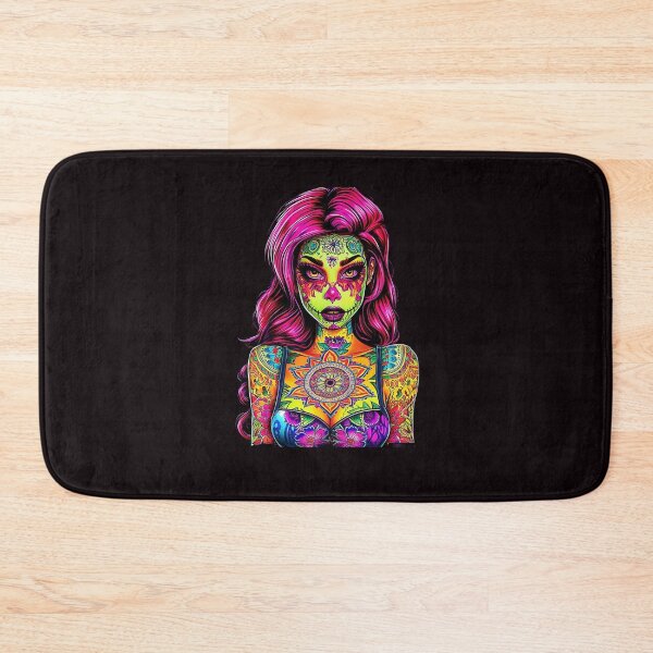 Item preview, Skull Girl Tattoo designed and sold by macadolie.