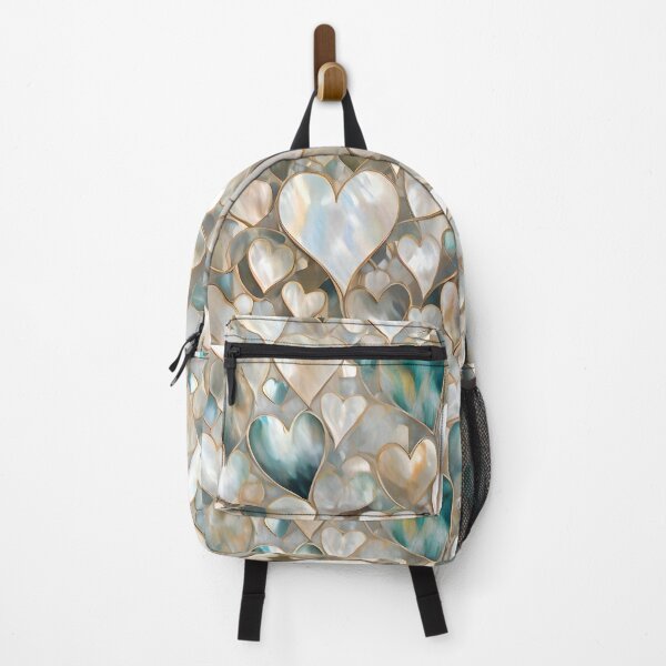 Item preview, Effervescent Mother-of-Pearl Hearts designed and sold by Ciervo Primavera.