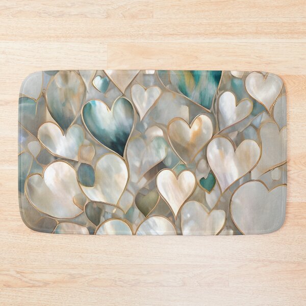 Item preview, Effervescent Mother-of-Pearl Hearts designed and sold by Ciervo Primavera.