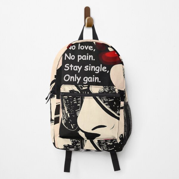 Item preview, No Love, No Pain, Stay Single, Only Gain - Self Care Quotes designed and sold by Vicky021.
