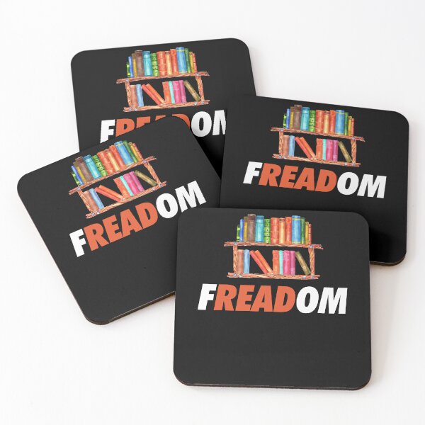 Item preview, Freadom Anti Ban Books Freedom To Read Book Reading Lovers designed and sold by Dressed For  Duty.