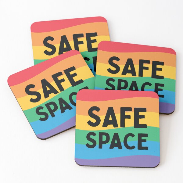 Item preview, LGBT safe space - everyone is welcome here designed and sold by Mapplefords.