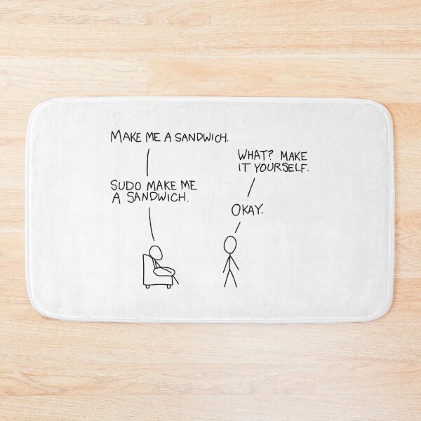 Item preview, sudo, make me a sandwich designed and sold by goal-getter.