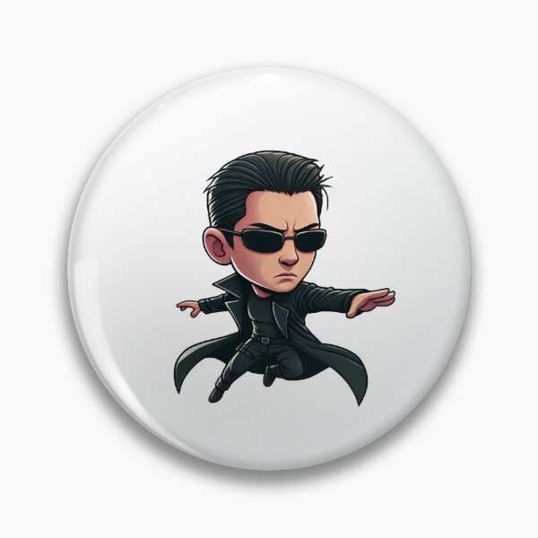 Item preview, Cyber Warrior Neo Chibi - Futuristic Action Hero Art designed and sold by Greemo03.