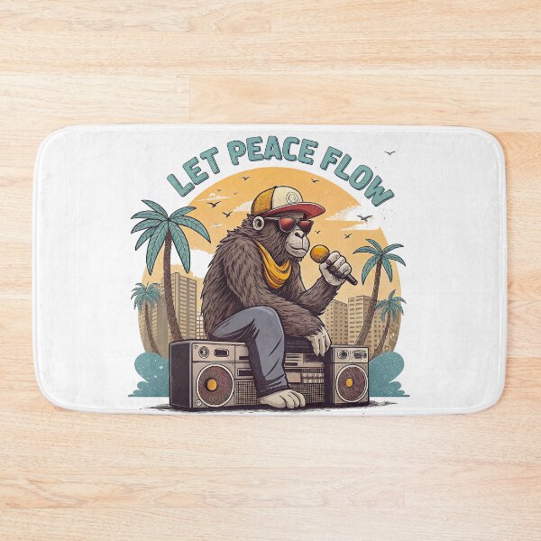 Item preview, LET PEACE FLOW  designed and sold by WILDWEAR COLLECTION.
