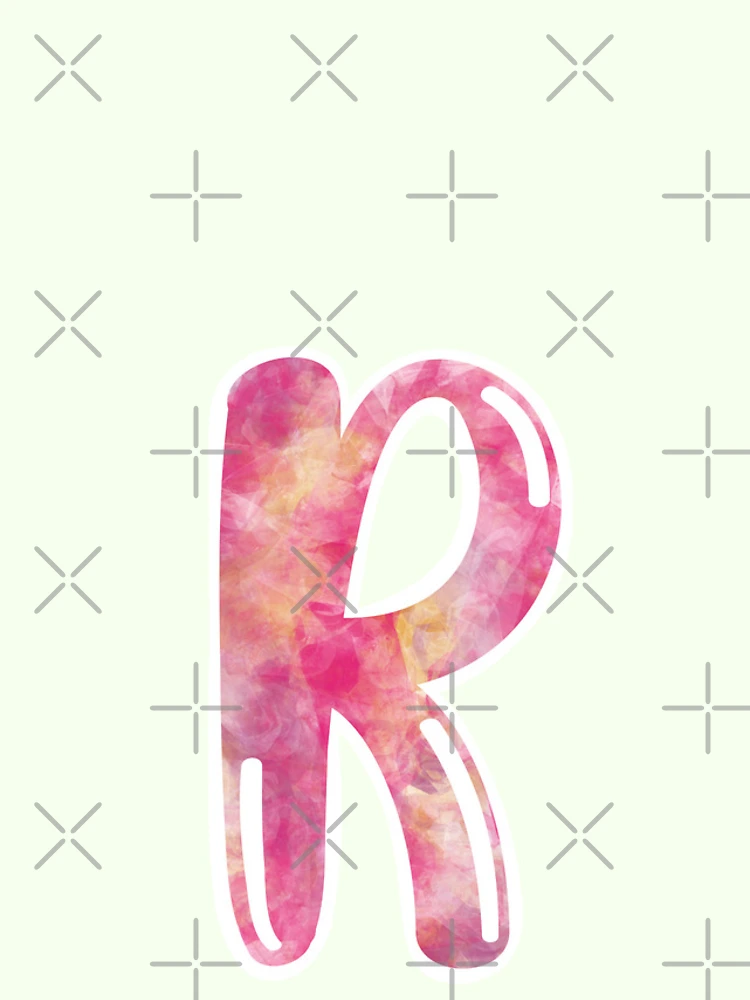 Thumbnail 4 of 4, iPhone Case, Letter R Initial Sticker designed and sold by polpetta..