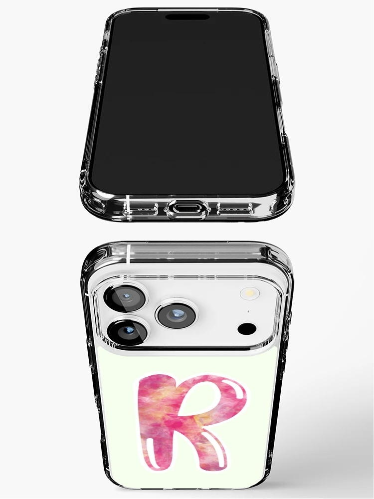 Thumbnail 3 of 5, iPhone Case, Letter R Initial Sticker designed and sold by polpetta..