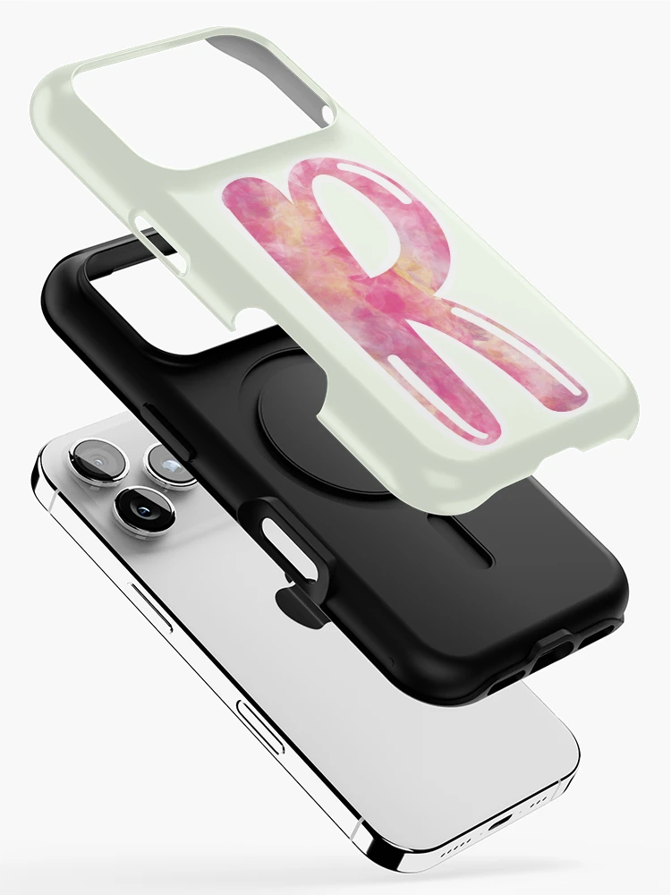 Thumbnail 2 of 4, iPhone Case, Letter R Initial Sticker designed and sold by polpetta..