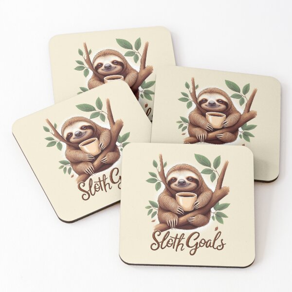 Item preview, Sloth Goals designed and sold by HexOne.