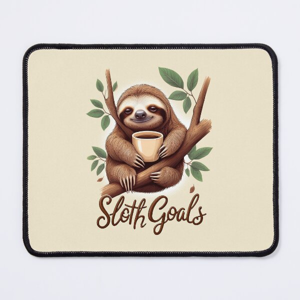 Item preview, Sloth Goals designed and sold by HexOne.