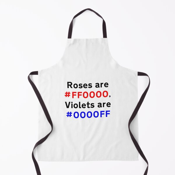 Item preview, Roses are #FF0000, Violets are #0000FF designed and sold by goal-getter.