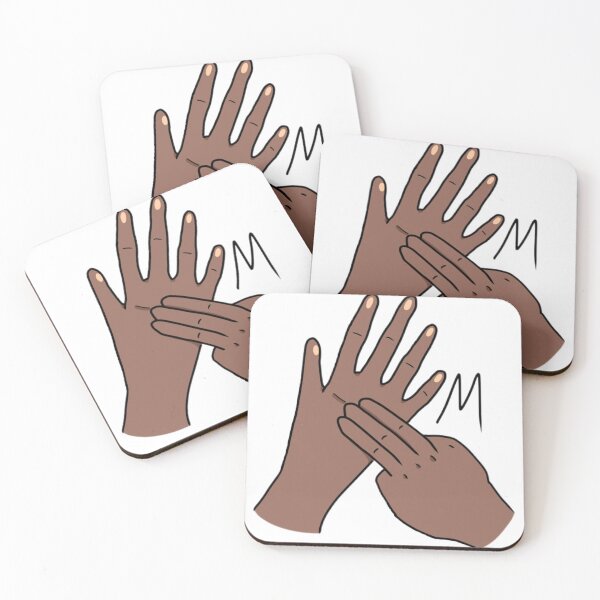 Item preview, BSL letter sign M designed and sold by Artistkhg.